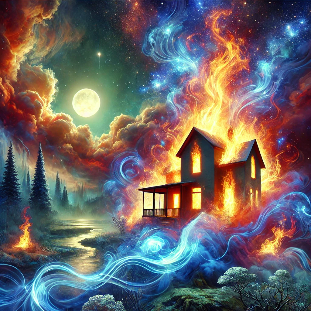 남의 집에 불나는 꿈 해몽