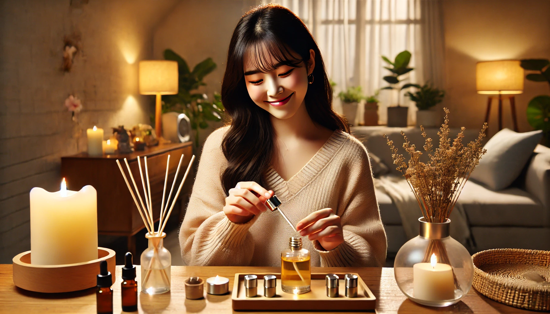 천연 향수 및 방향제로 사용