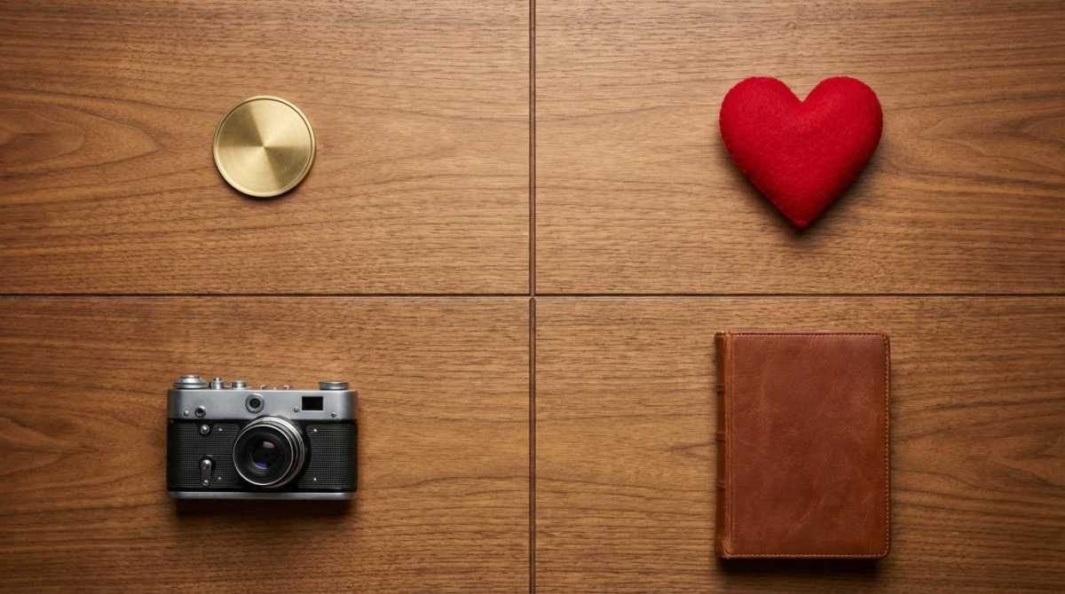 부모님 선물 성향 진단 4쿼드런트 인포그래픽