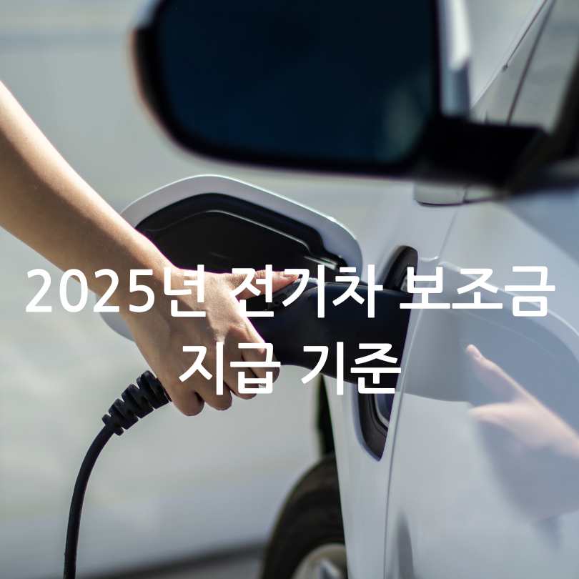 2025년 전기차 보조금