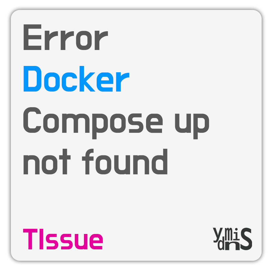 도커 컴포즈 업 에러 썸네일 이미지이다.