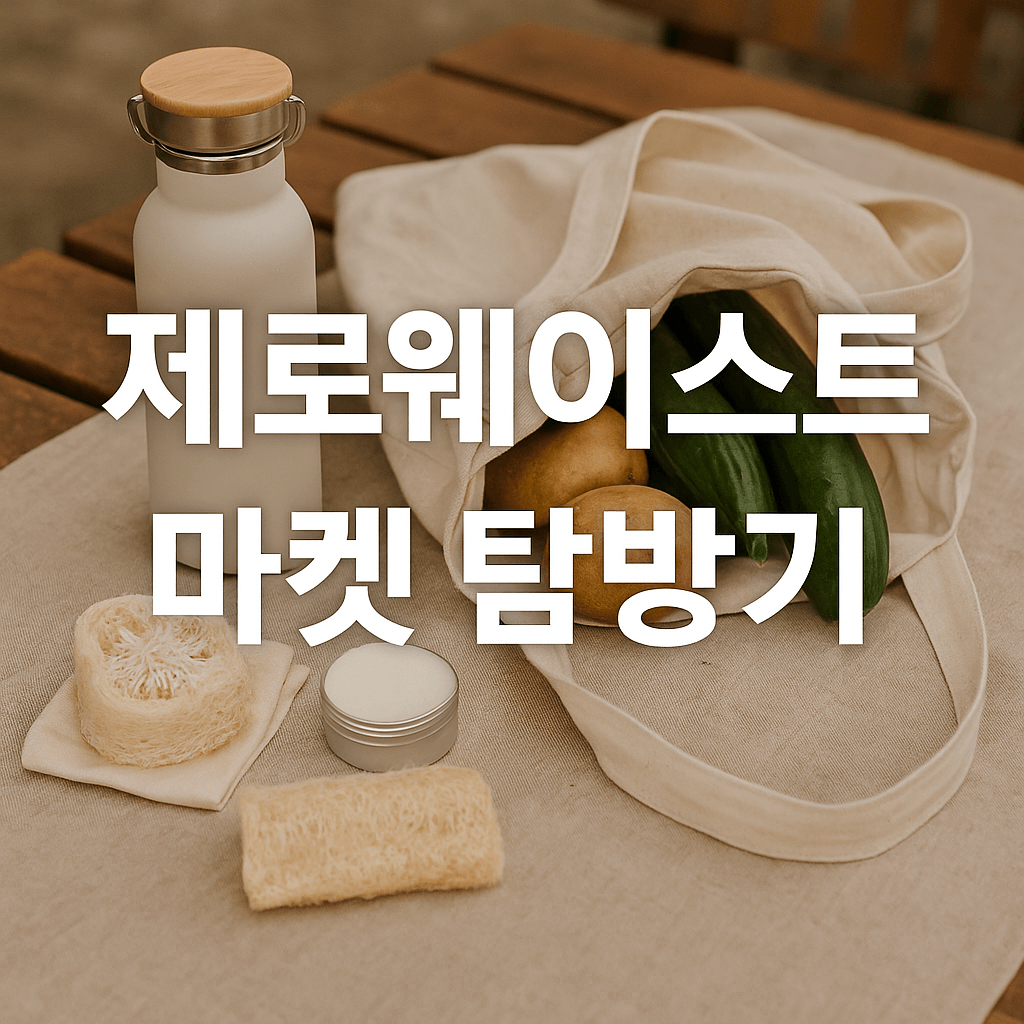 제로웨이스트 마켓 탐방