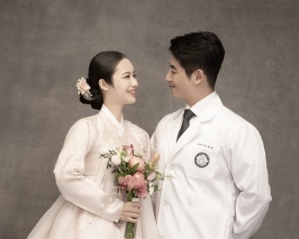 김주이 결혼 사진