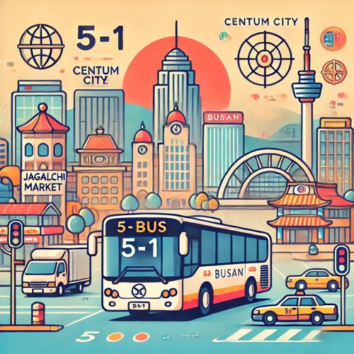 부산 5-1번 버스 노선 안내 섬네일