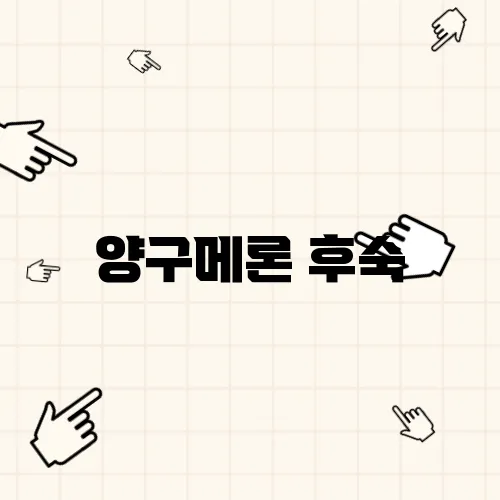 양구메론 후숙