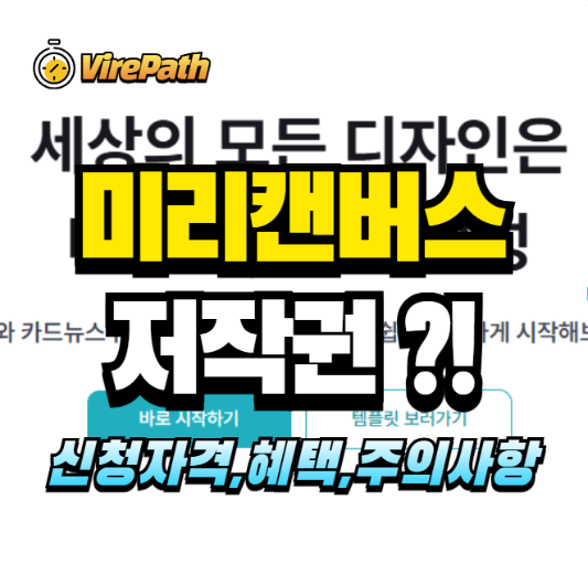 미리캔버스 저작권 알아보기