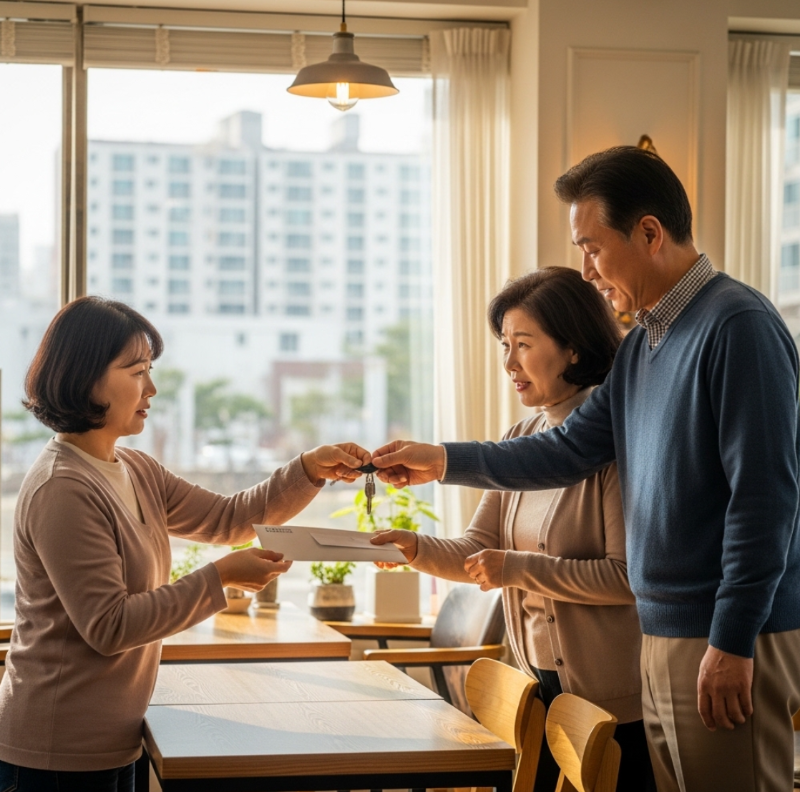 "남 주느니 자식 준다" (증여의 증가)