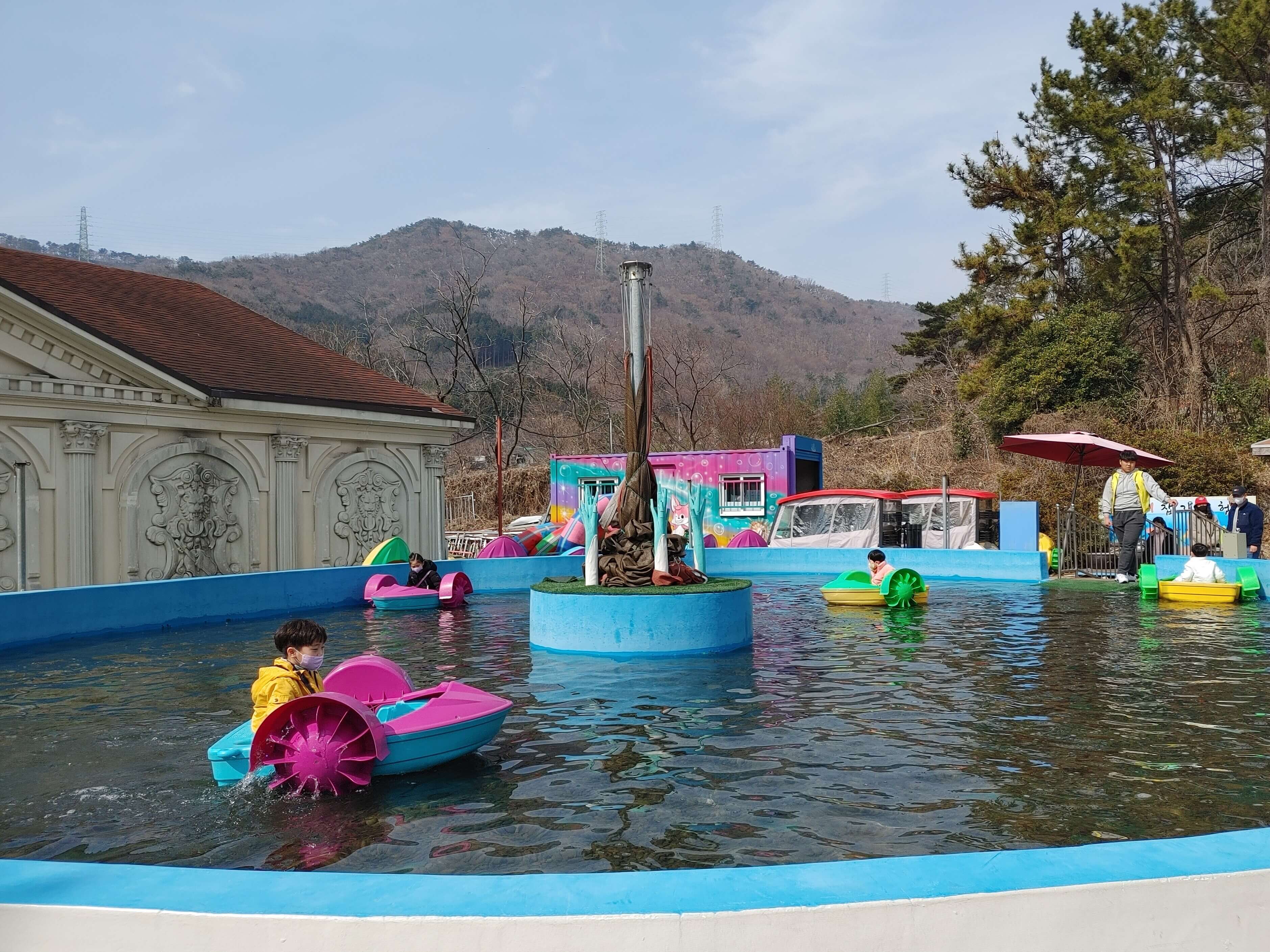 김해_가야랜드_놀이동산_핸들보트
