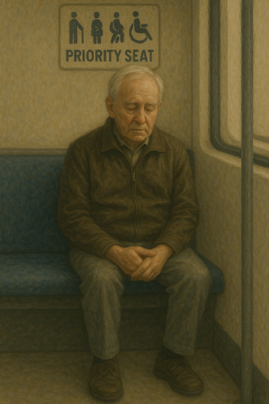 노약자석에 처음 앉던 날