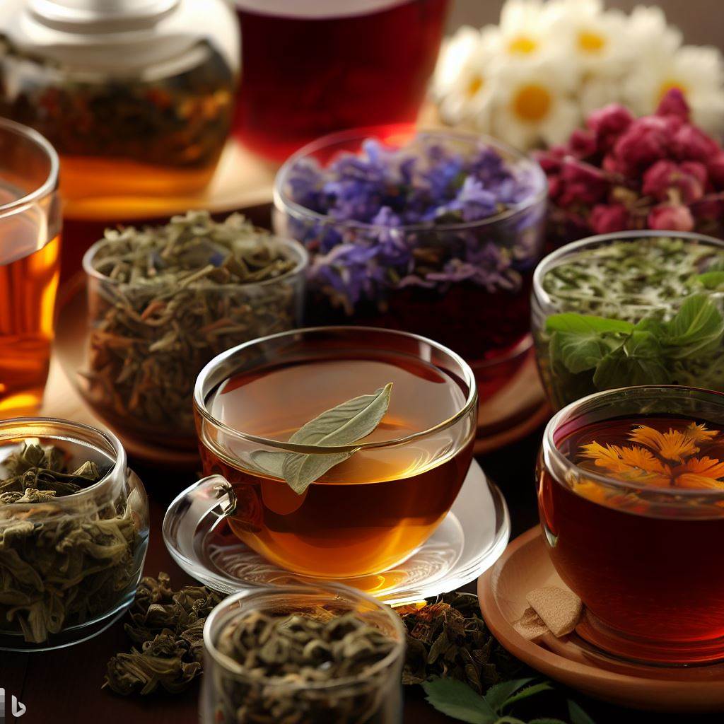 신장에 좋은 허브차