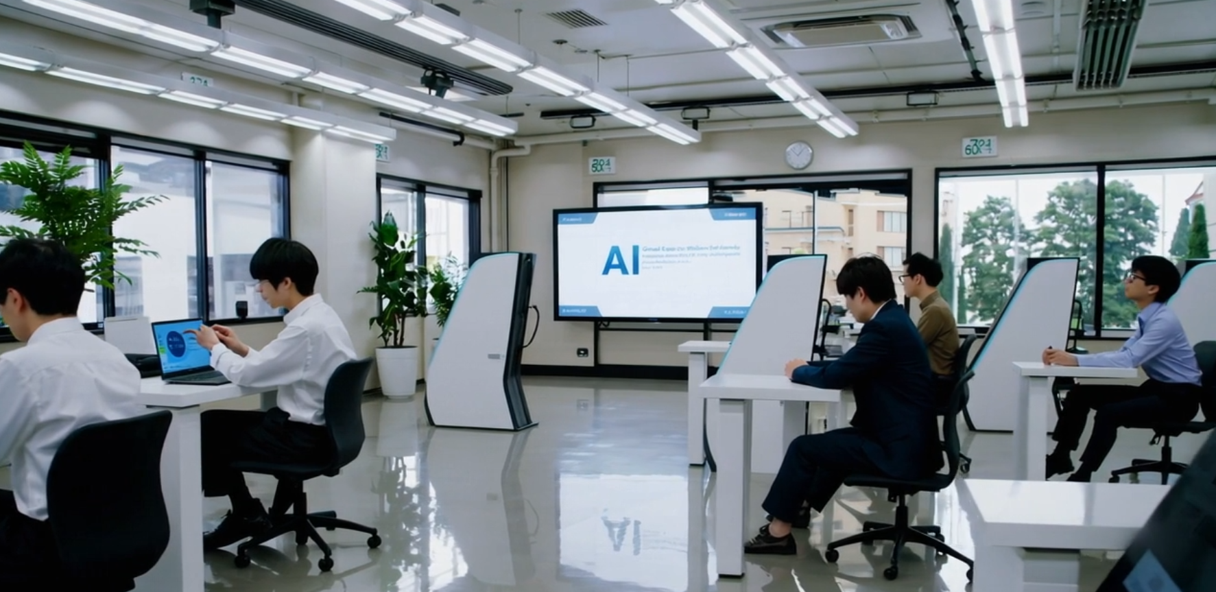 직장인을 위한 AI 관련 사진