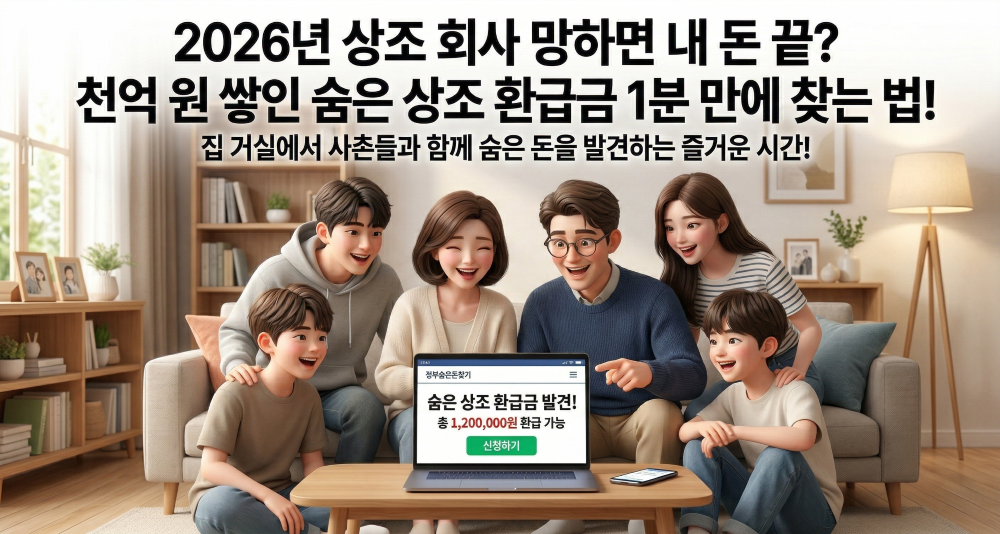 내 상조 찾아줘 공식 서비스를 설명하는 모습을 연출한 캐릭터 이미지