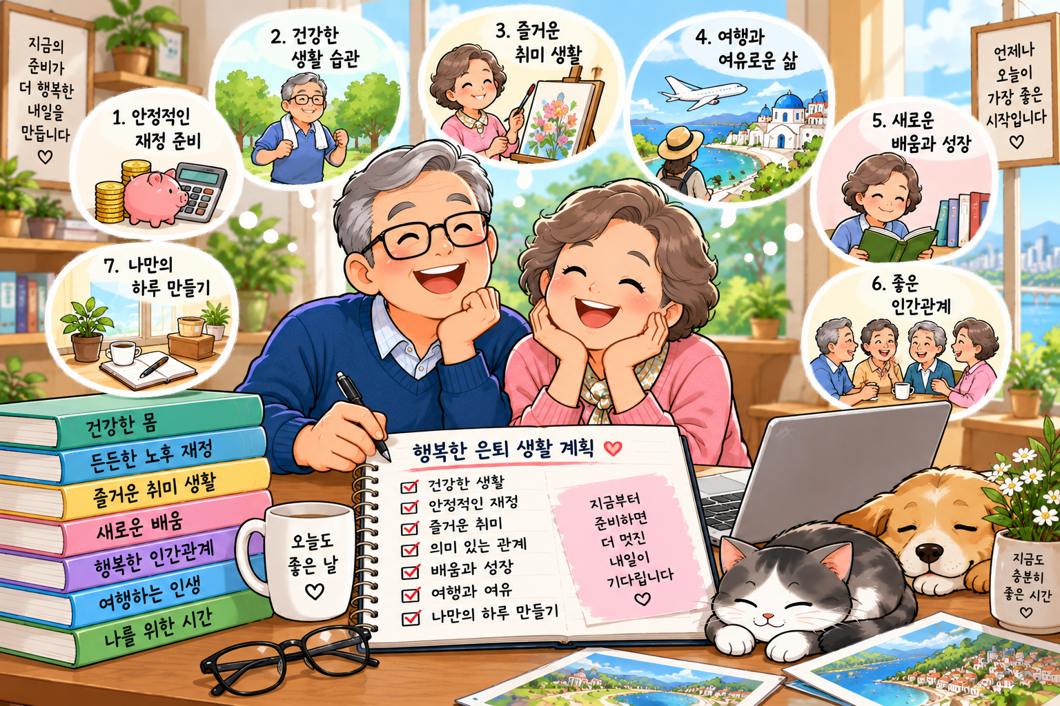 행복한 은퇴 생활 계획