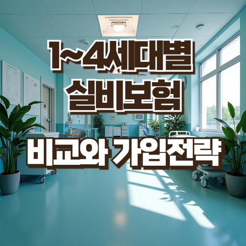 세대별 실비보험 비교와 가입전략