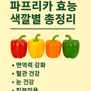 파프리카 효능
