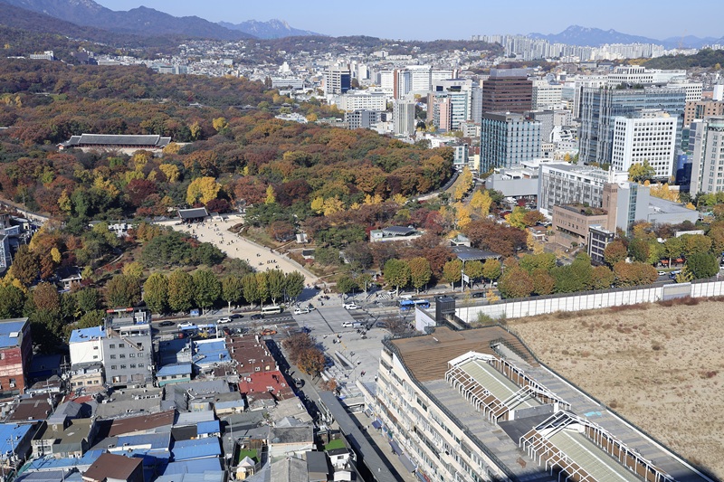 종묘 일대 사진