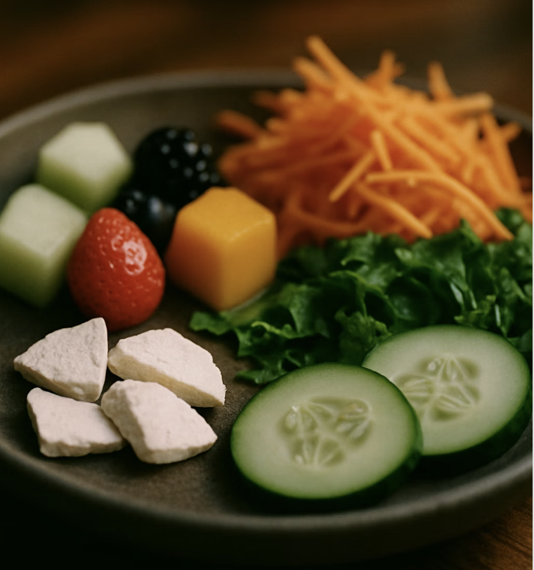 사료만 먹는 편식쟁이