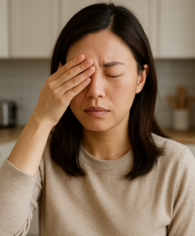 눈에 날파리 현상