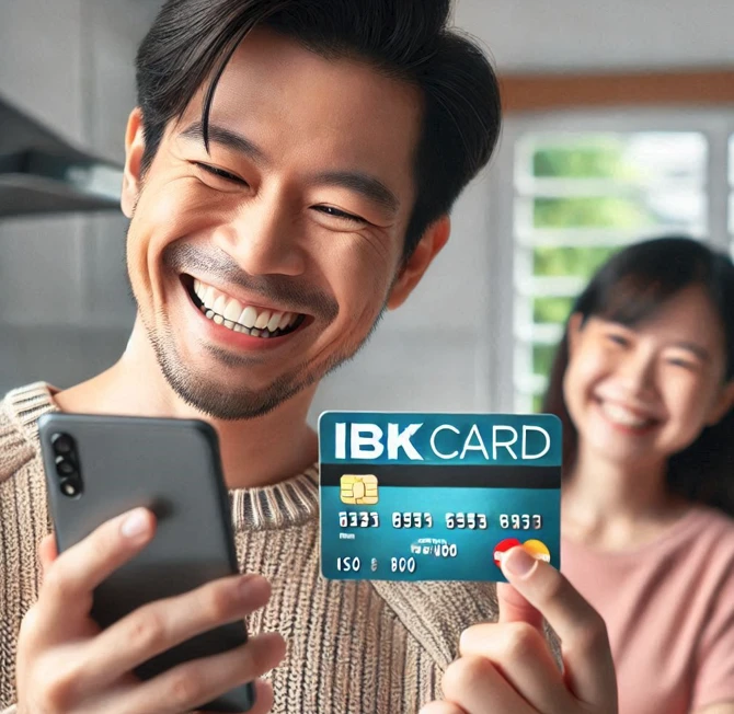 IBK 카드앱 사전예약 응모하기