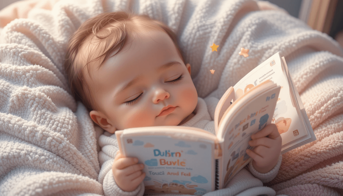 촉감북 보고 있는 아기 관련 사진