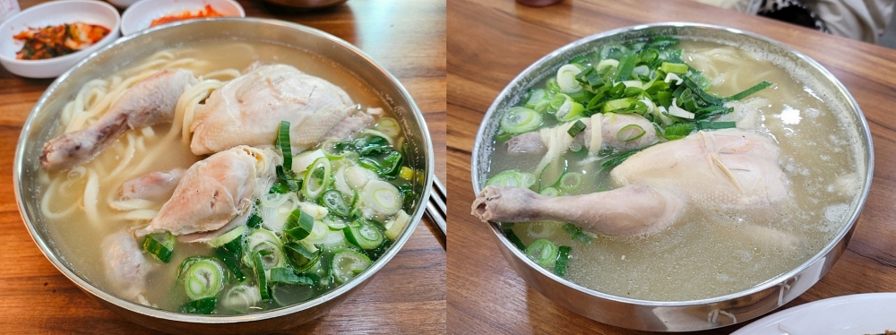 닭한마리 칼국수