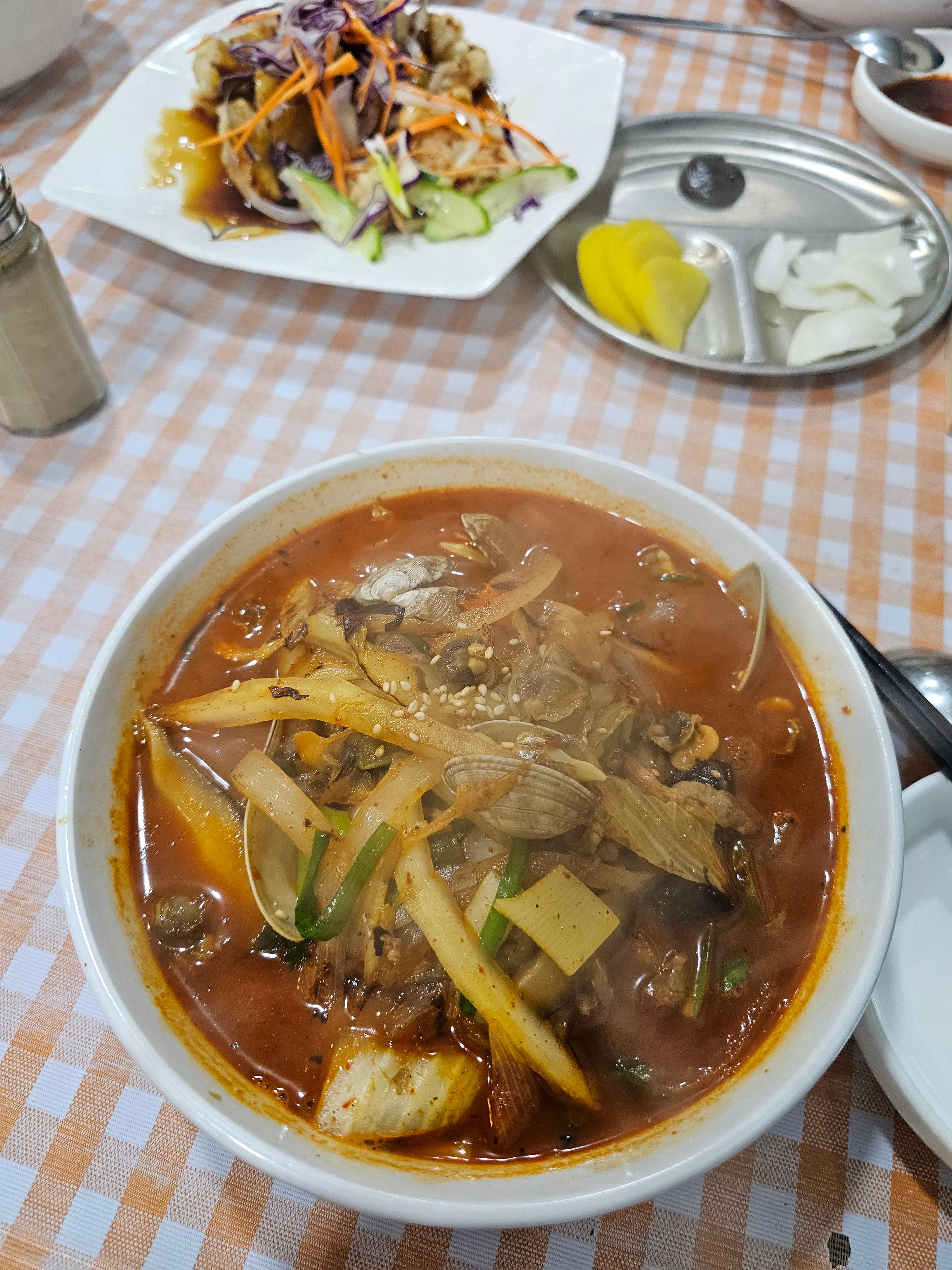 복락 짬뽕 탕수육