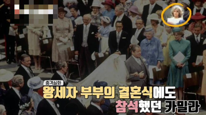 왕세자 부부의 결혼식에도 참석했던 카밀라