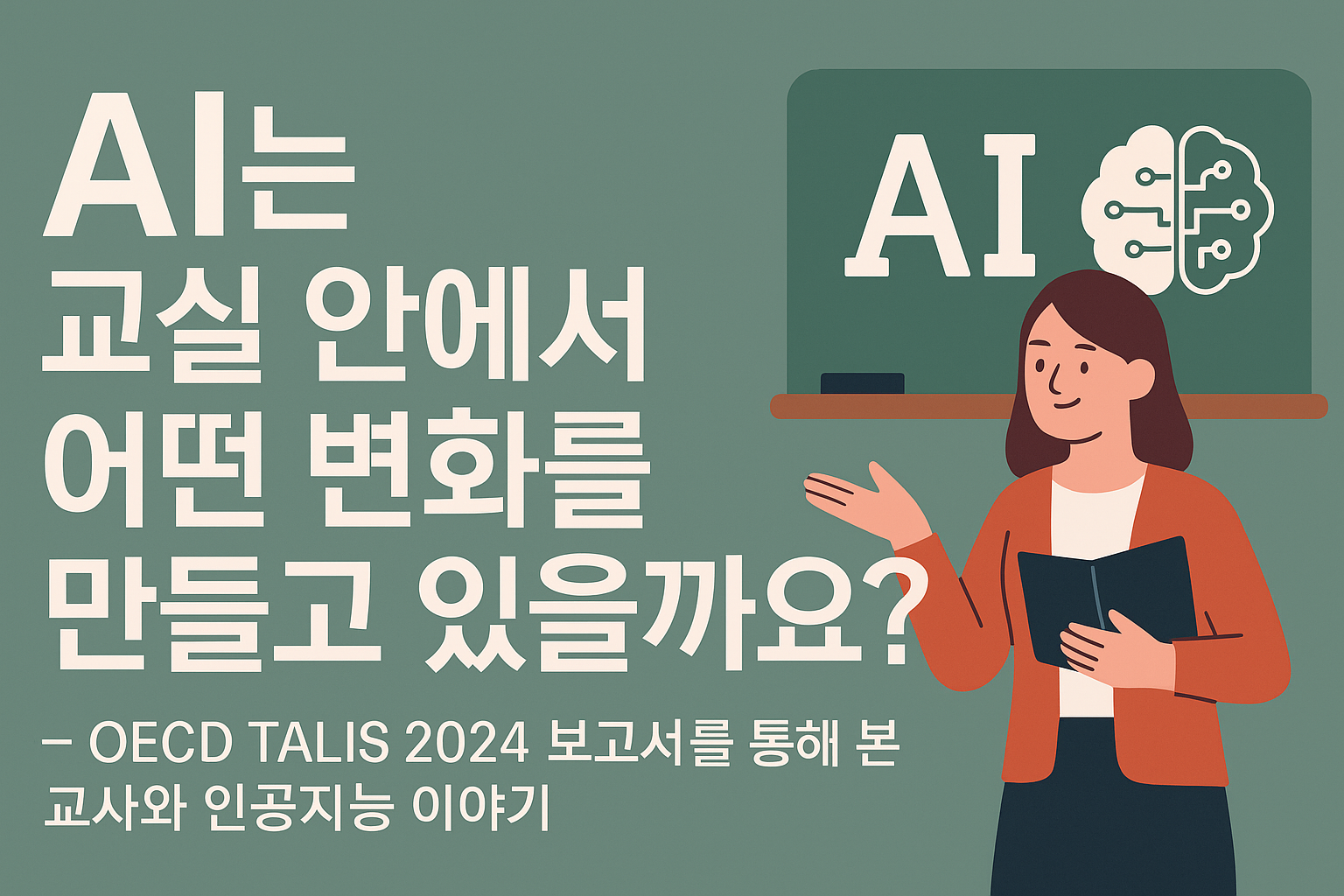 AI는 교실 안에서 어떤 변화를 만들고 있을까요?