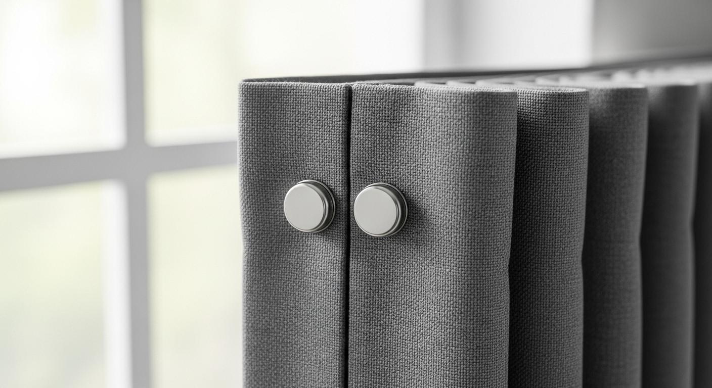 커텐 자석 고리