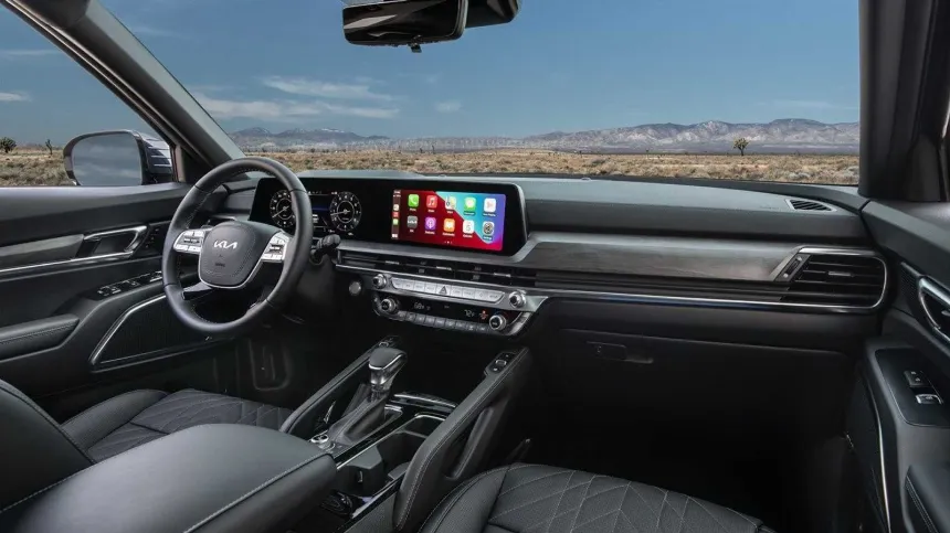 텔루라이드 페이스리프트 실내