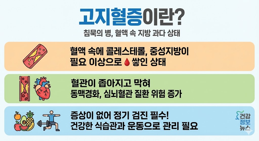 고지혈증에 나쁜 음식 3가지