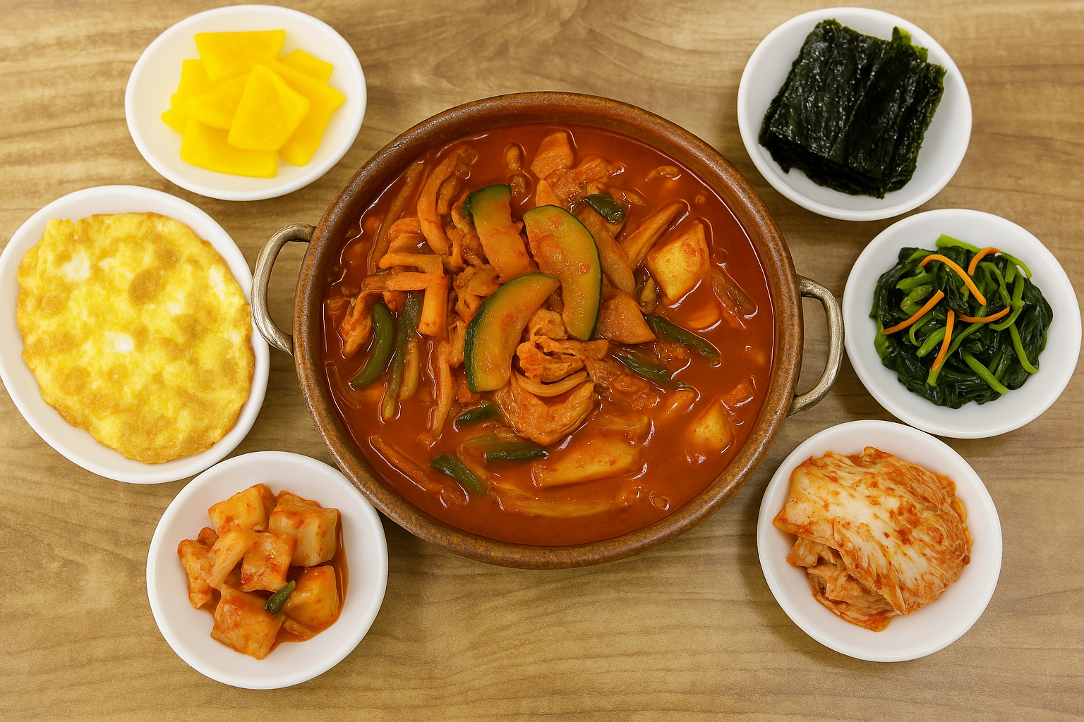 광주-매운-돼지찌개-한상