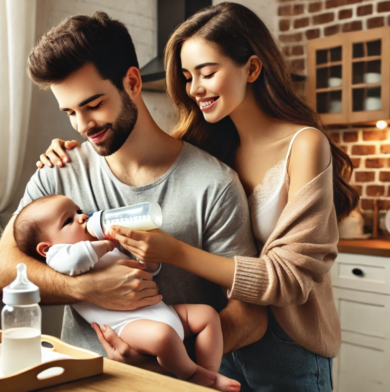 맞벌이 부부 육아 이미지