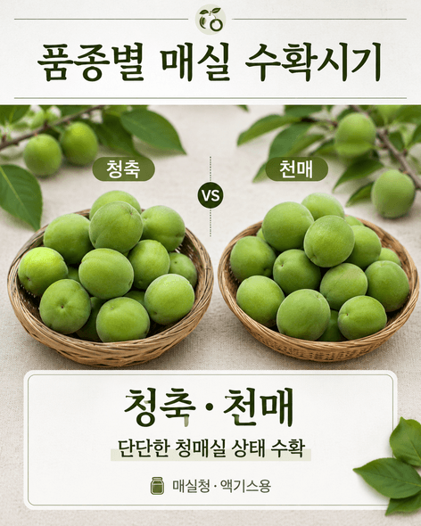 매실수확시기