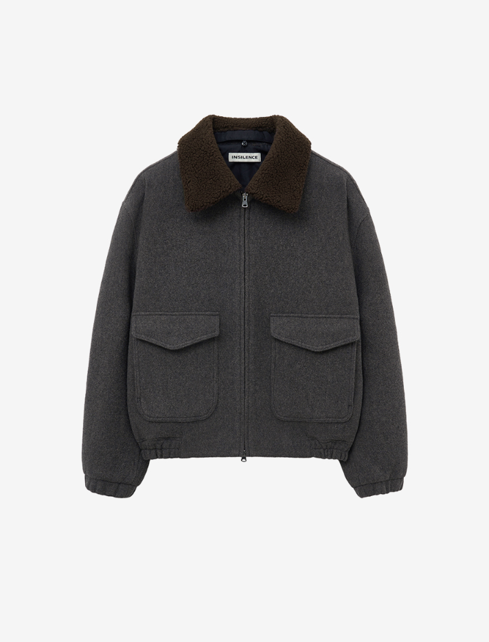 {자켓} 찬란한 너의 계절에 8회 :: 채종협(선우찬) / 인사일런스 INSILENCE 퍼카라 블루종 자켓