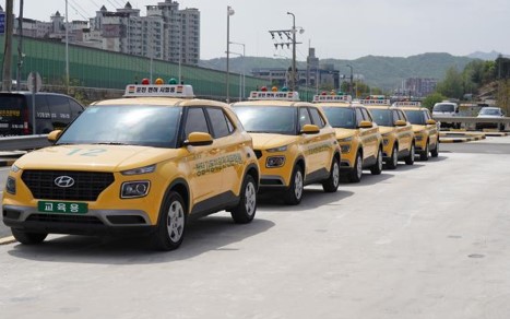 강북운전면허학원실기합격차량