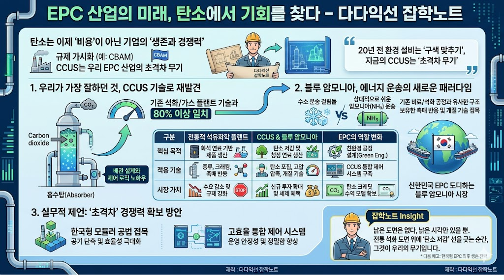 EPC 산업의 미래, 탄소에서 기회를 찾다 인포그래픽