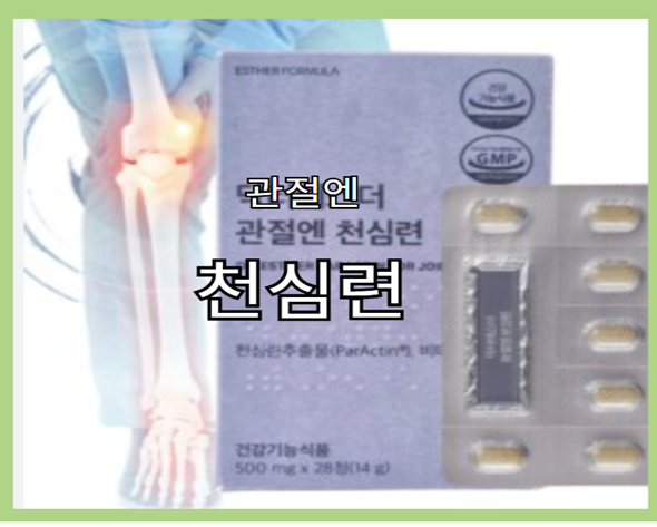 천심련 복용 - 영양제