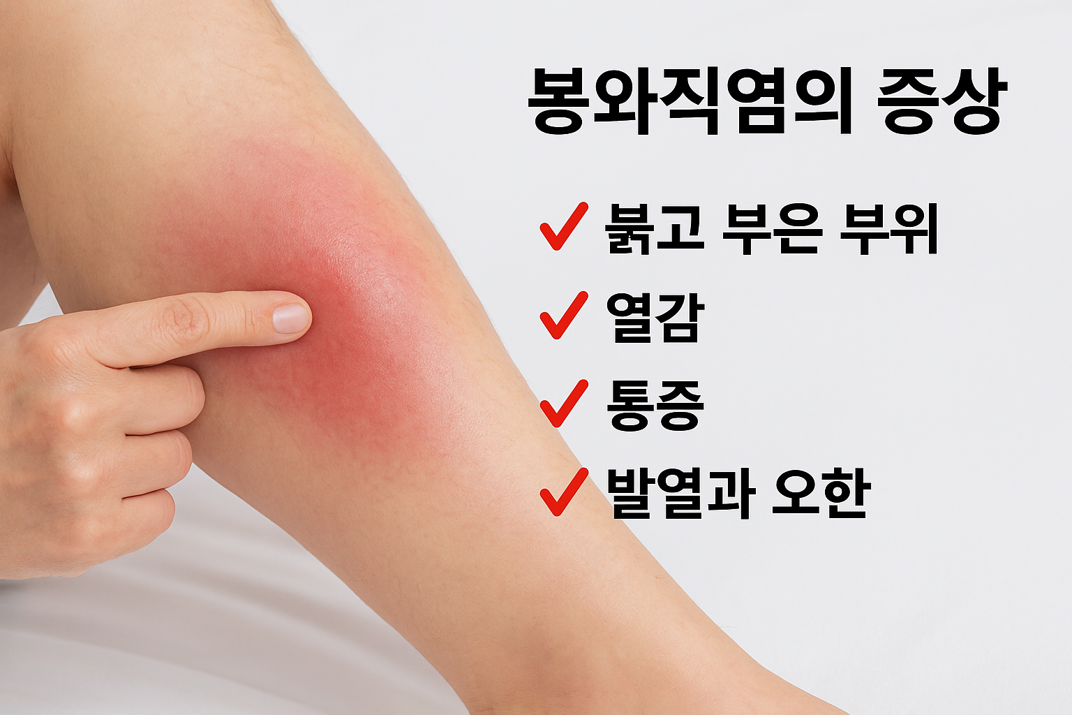 봉와직염 증상