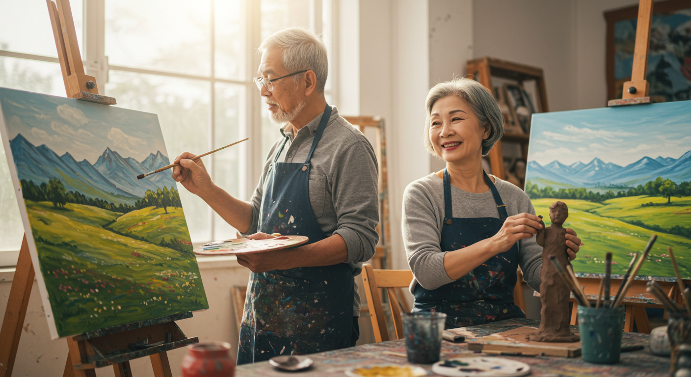 은퇴 후 제2의 인생에 대한 이미지