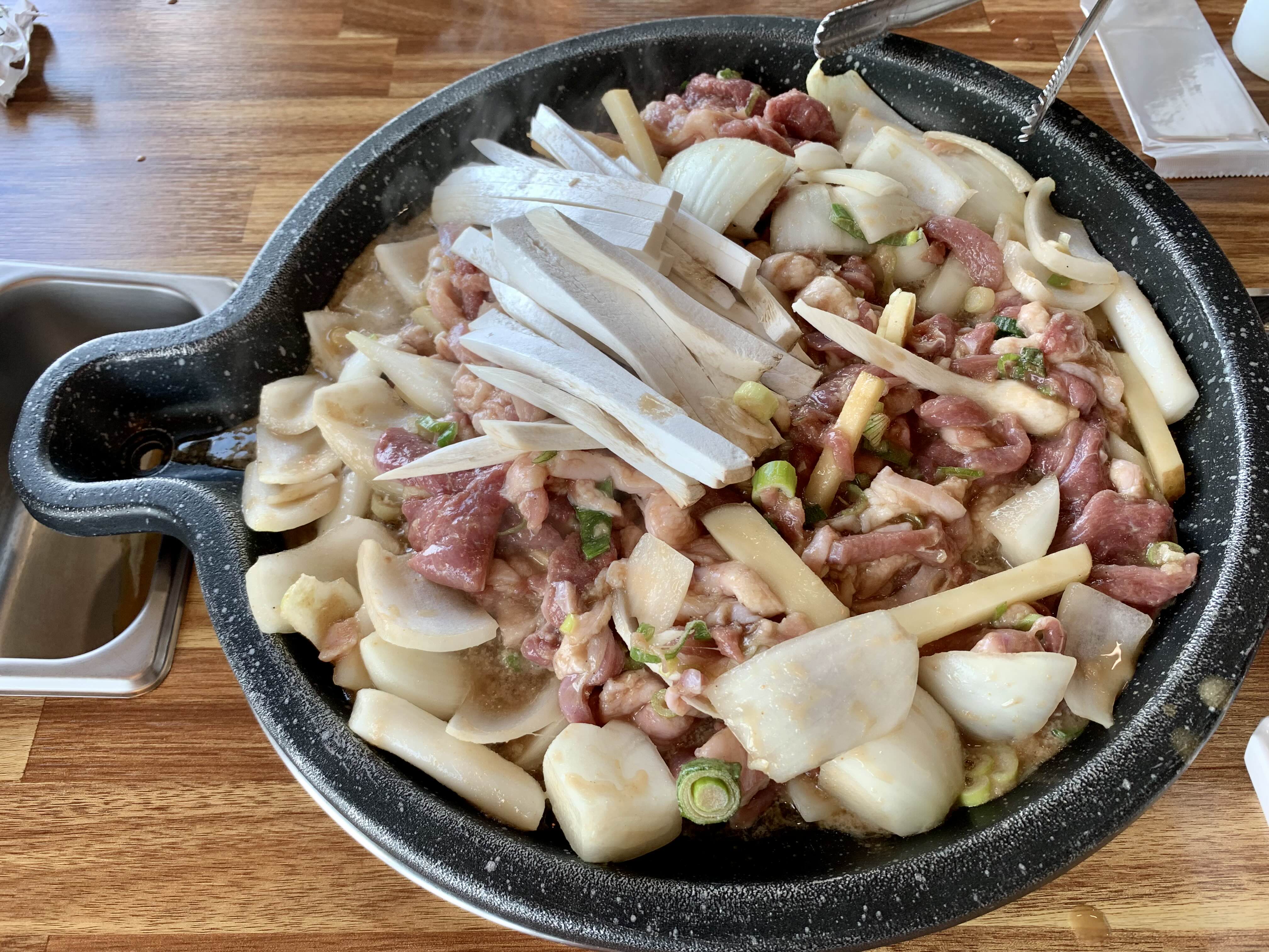 감포오리 간장양념