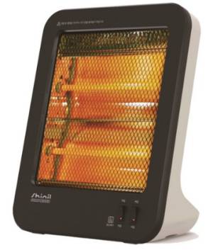 신일 석영관 2단 히터, SEH-NB300WS, 블랙화이트