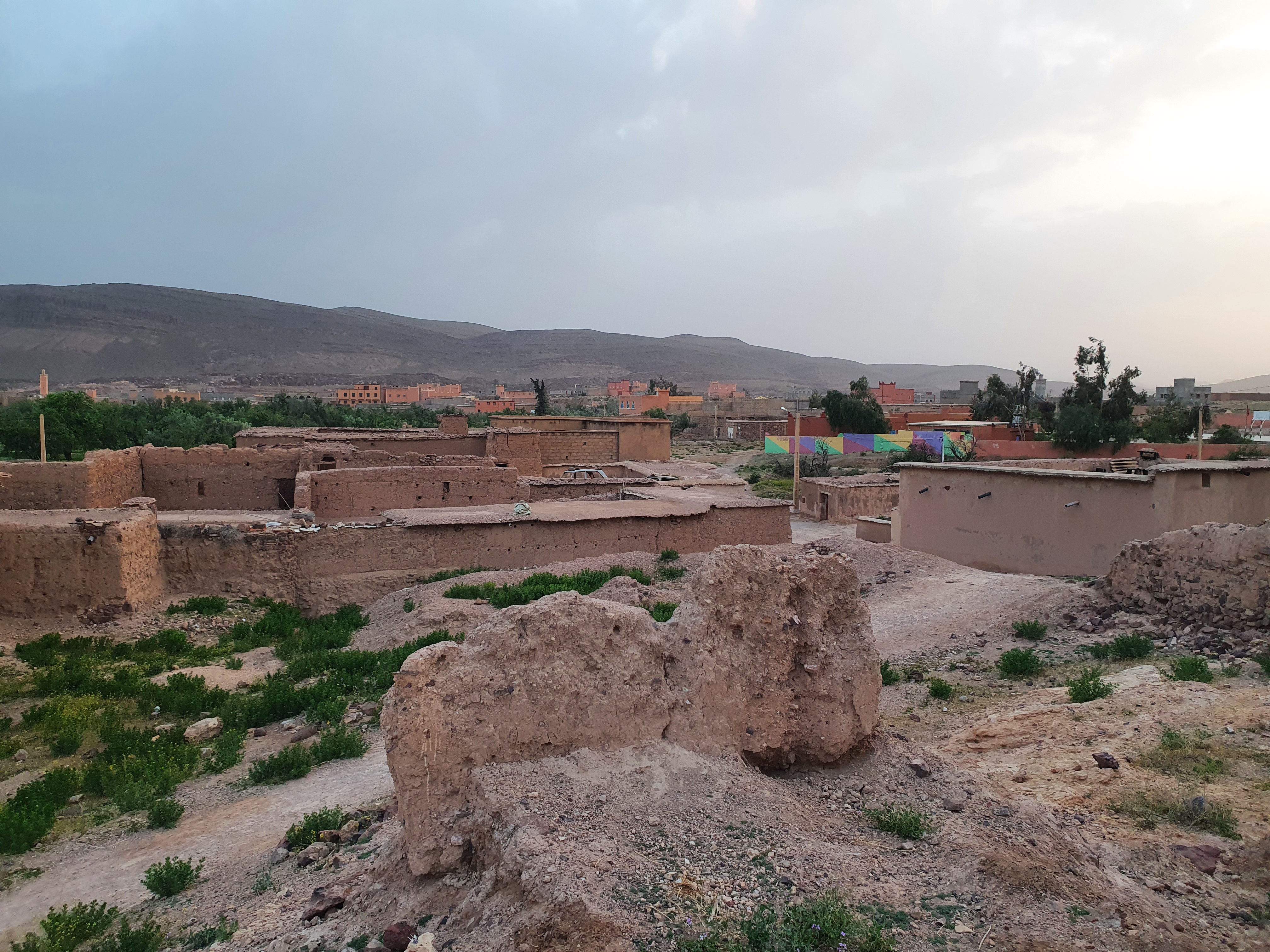 모로코 아네찰 베르베르 마을