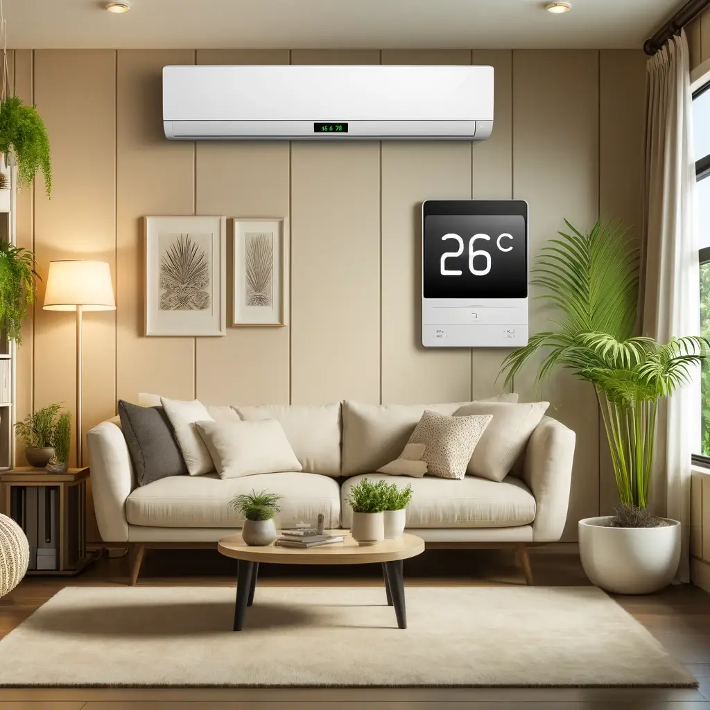 에어콘 온도조절