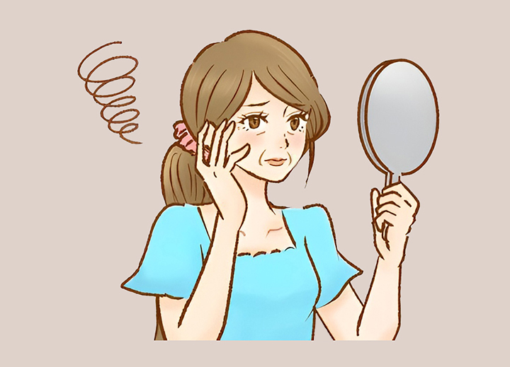 근감소증을-느끼는-여성