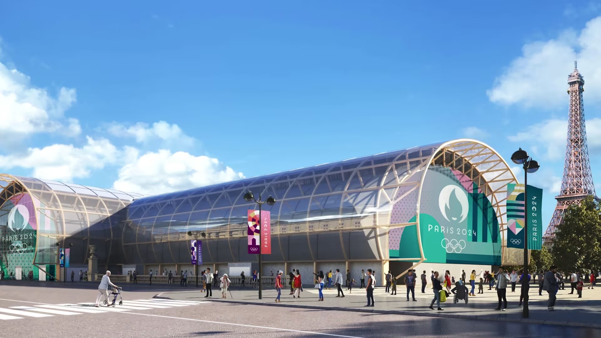 2024 파리 올림픽-경기장-에펠탑-베르사유-아레나