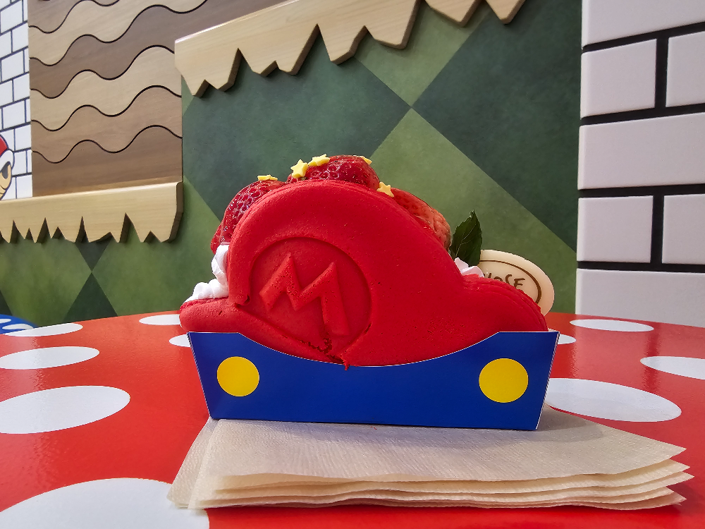 마리오 팬케이크 샌드위치