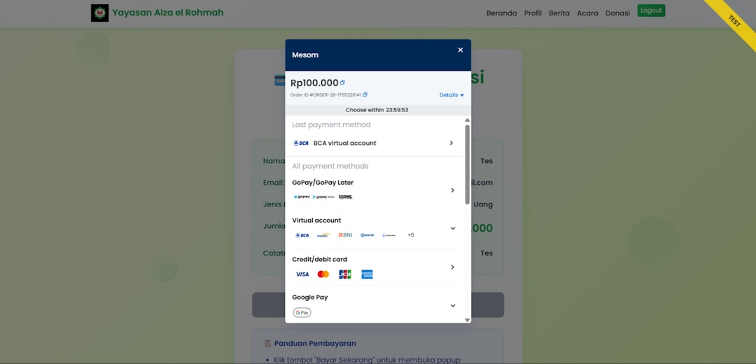 Virtual account.