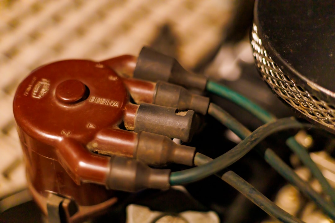 Spark plug.