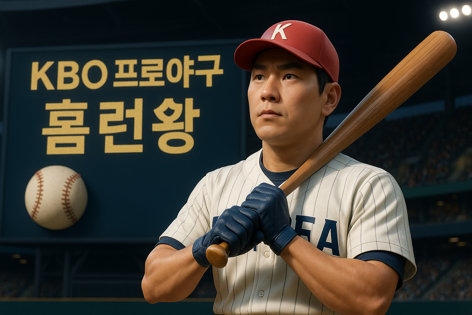 KBO 홈런왕 관련 이미지